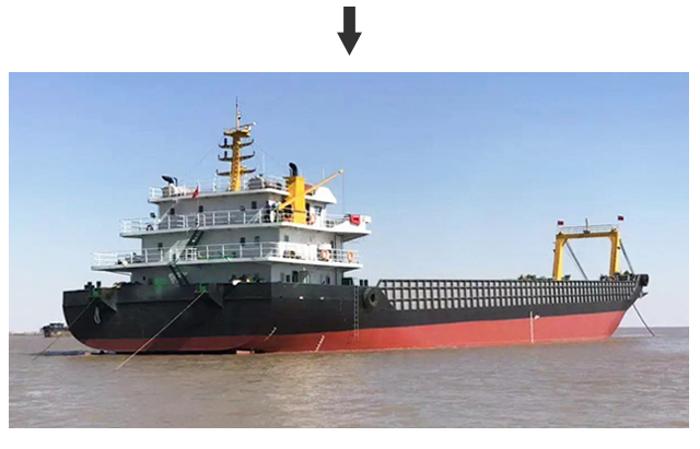 새로운 LCT 바지선 디스플레이