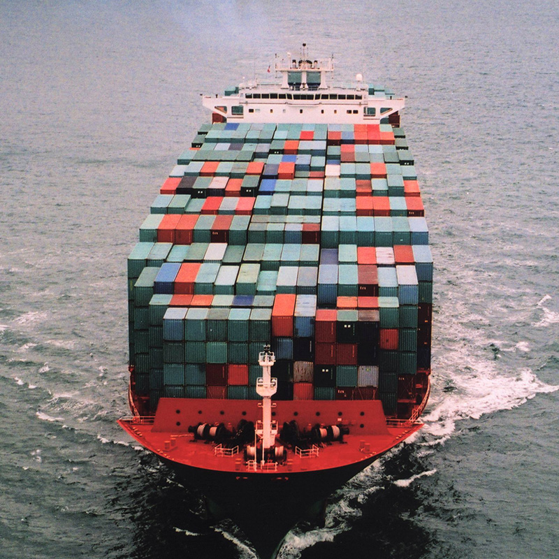 컨테이너 선박이 있는 강철 맞춤형 철광석 벌크선